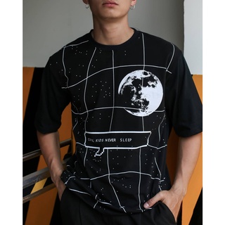 Urbanista áo thun unisex cool kid no sleep