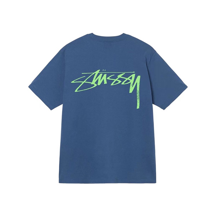 Hàng Mới Về Áo Thun Tay Ngắn In Chữ Stussy Thời Trang Mùa Hè Cho Nam Và Nữ