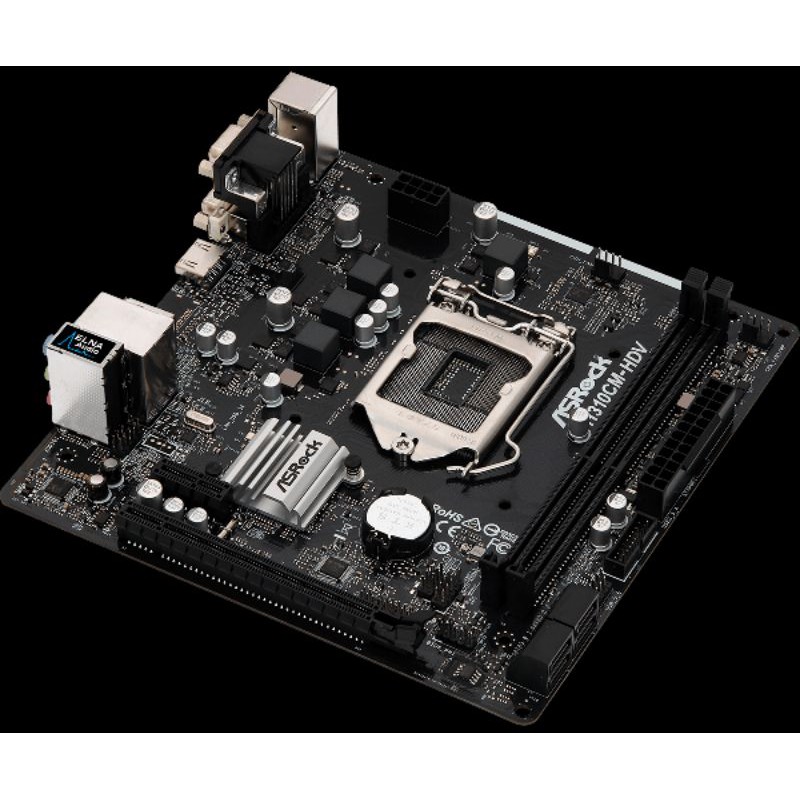 MAIN ASROCK H310CM-HDV (CHIPSET INTEL H310/ SOCKET LGA1151/ VGA ONBOARD)