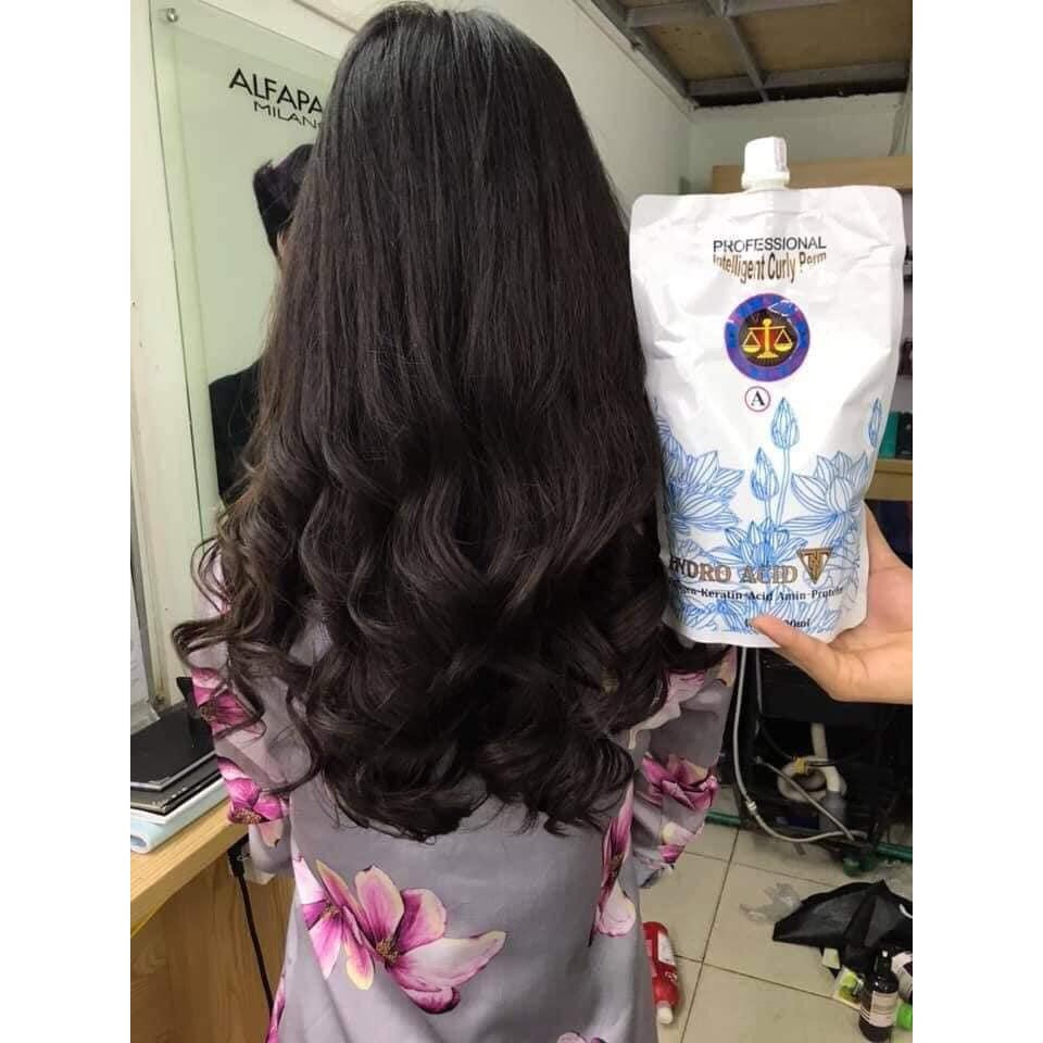 Thuốc uốn tóc TNT, Uốn tóc thông minh TNT Hydro Acid 1000ml*2 _DÀNH CHO TÓC YẾU/ KHỎE