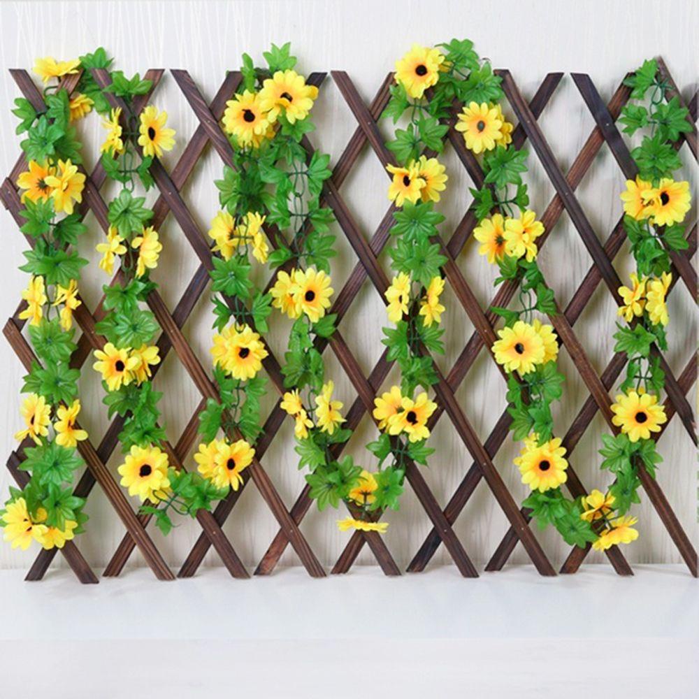 KUNHEV Dây Hoa Mẫu Đơn Giả 240 / 260cm Trang Trí Tiệc Cưới