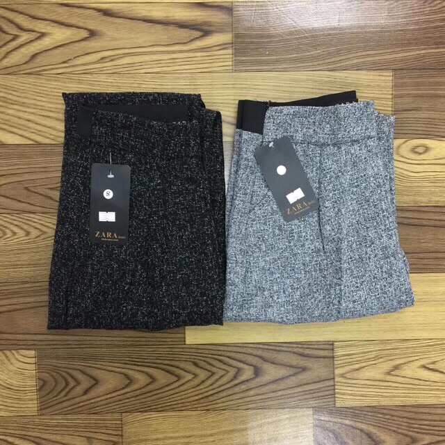 Quần baggy tiêu chun sau khoá sườn