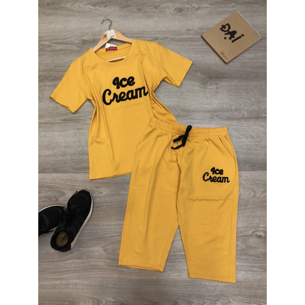 Bộ lững thun cotton tici size đại mặc nhà