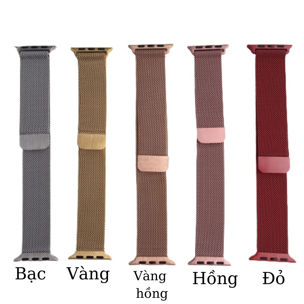 Dây Đồng Hồ Thông Minh ⚡ Dây Thép Không Gỉ Milanese Loop Sang Chảnh - Hot Trend ⚡ Series 5/4/3/2/1 - Tuấn Phụ Kiện