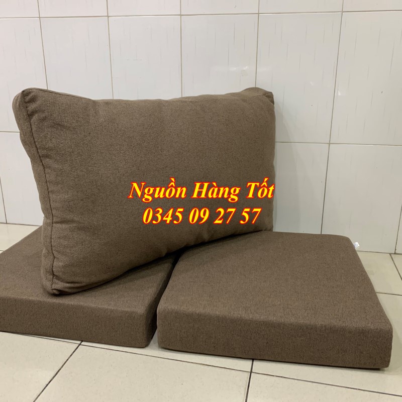 Nệm Ngồi Ghế Sofa Gỗ TIDUS - Nhận Đặt Làm Hàng Theo Yêu Cầu.