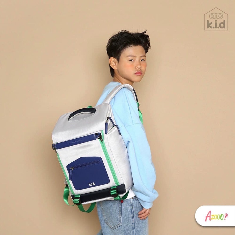 Ba lô chống gù cao cấp Bigkid, siêu nhẹ, chống thấm nước tốt, nhập khẩu chính hãng