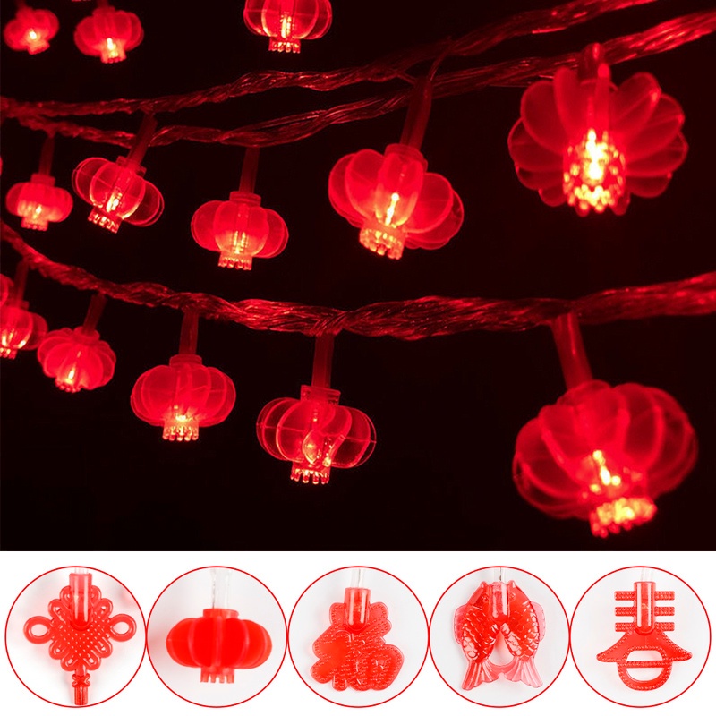 Dây đèn LED trang trí lễ hội năm mới dài 1.5m