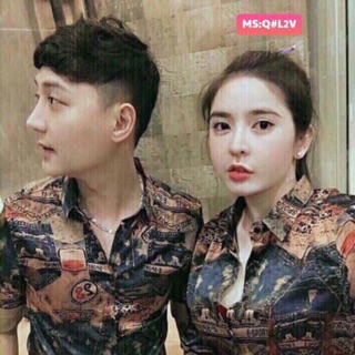 Áo sơ mi cặp nam nữ huyền thoại a5