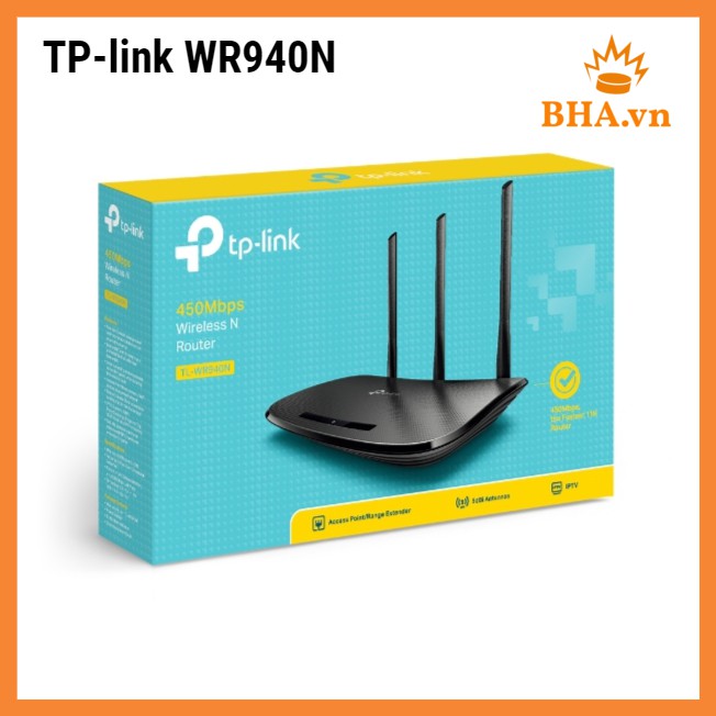 Bộ phát wifi TP-link WR 940N chính hãng