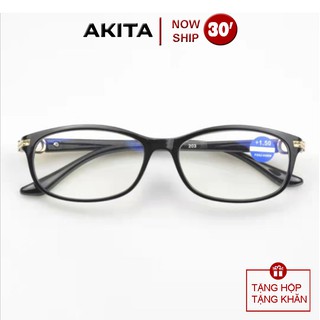 Kính lão thị trung niên kính viễn thị nữ giới AKITA tròng Mikapolarized Nhật bản cao cấp