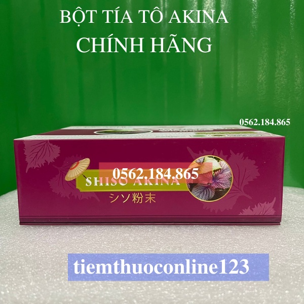 Bột Tía Tô Akina  - Hỗ trợ giảm đau nhức xương khớp Hộp 20 gói
