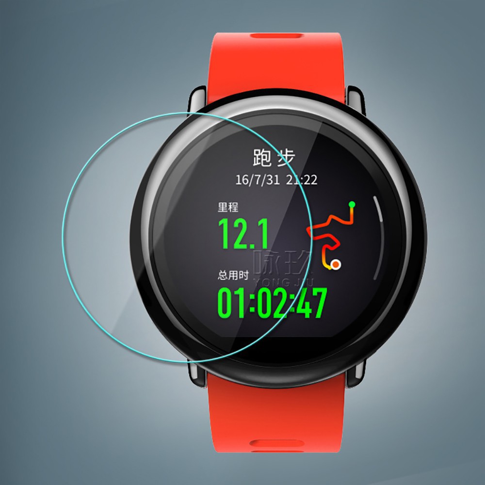Kính Cường Lực 23mm - 45mm Cho Đồng Hồ Thông Minh Samsung Huawei Xiaomi Smart Watch