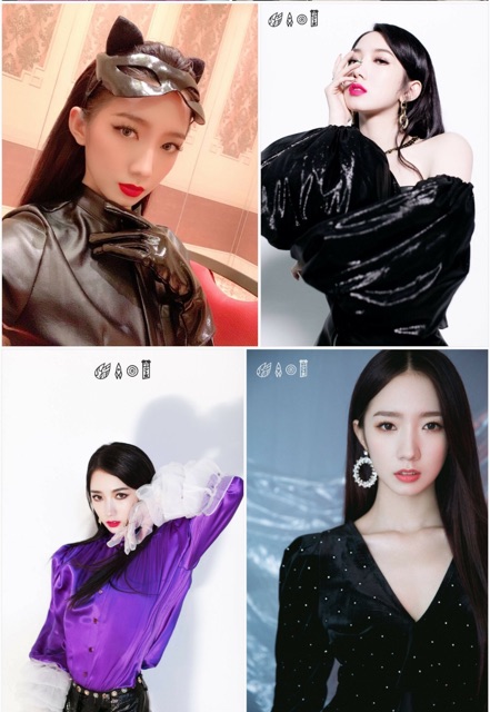 Poster khổ A4-A5-A6 Mạnh Mỹ Kì - Meng Mei Qi Rocket Girls 101 tự do chọn mẫu ( Mua 2 tặng 1 )