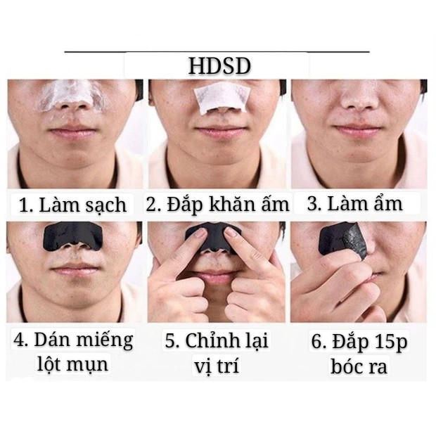 Lột mụn đầu đen mũi SHEGE Nose Pore Strips SHEG01 | BigBuy360 - bigbuy360.vn