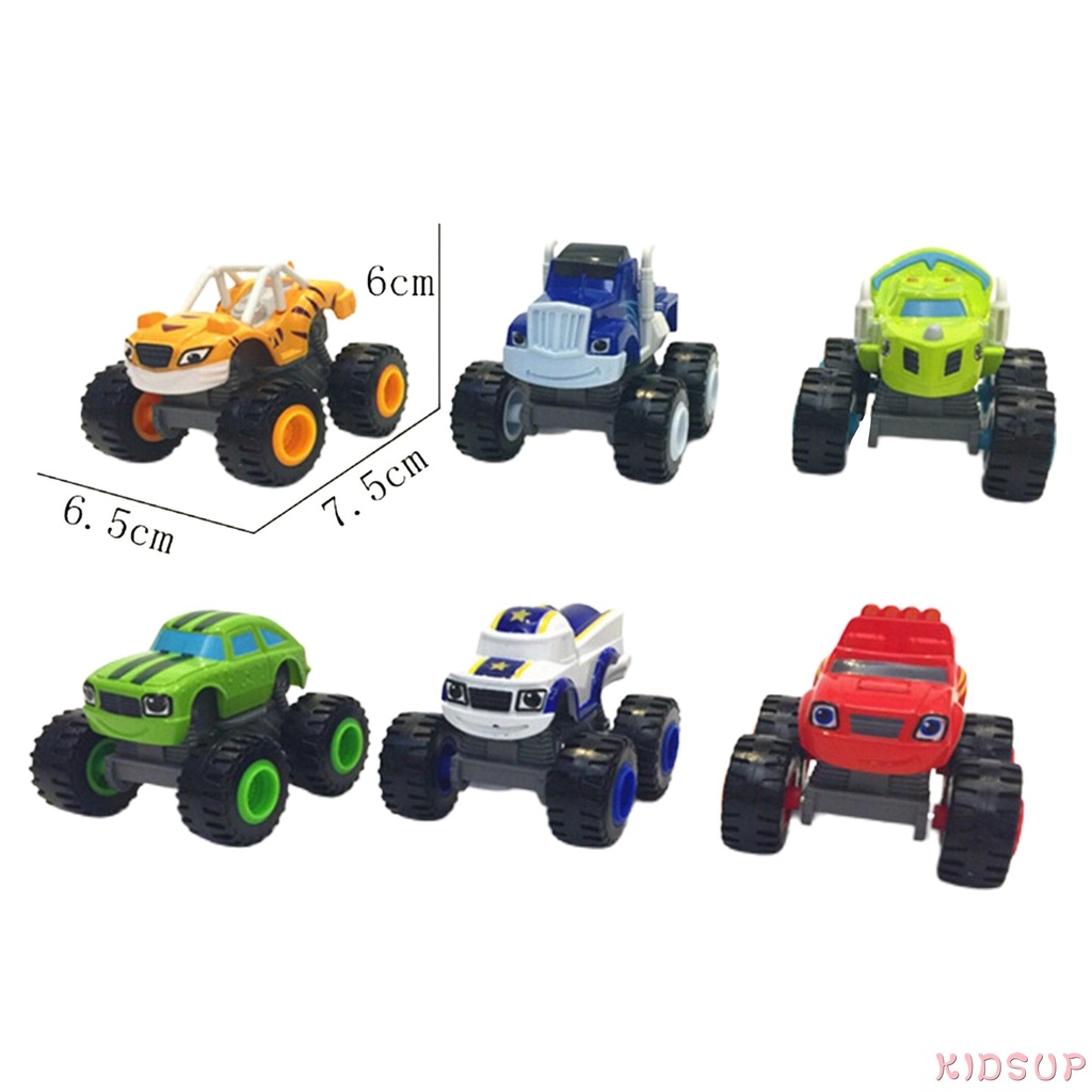 KIDSUP-Nickelodeon Blaze and Monster Machines Super Stunts Kids Toy Truck Car