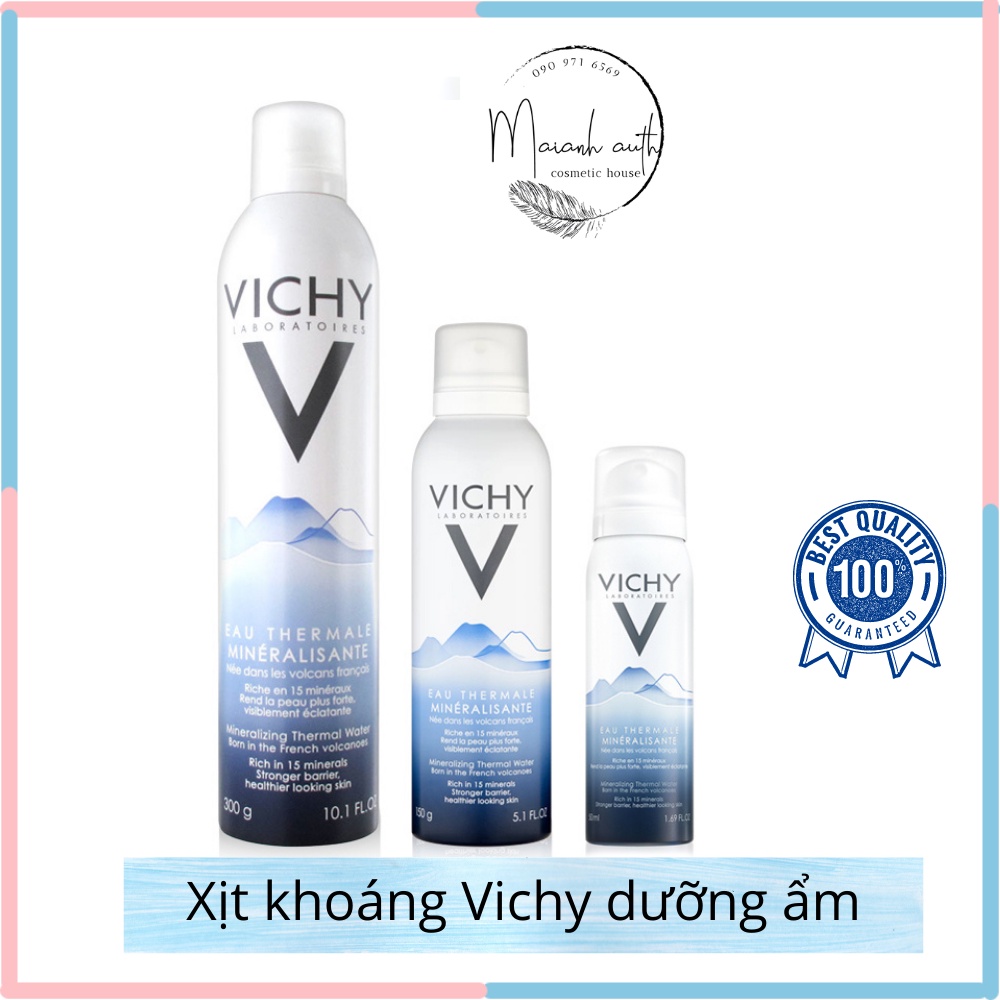 Xịt khoáng dưỡng da Vichy Mineralizing Thermal Water 50-150-300ml