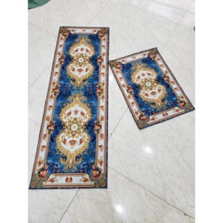 Thảm Đôi Nhà Bếp 3D Bền Đẹp ( Gồm 2 miếng 40*60 và 40 * 120)