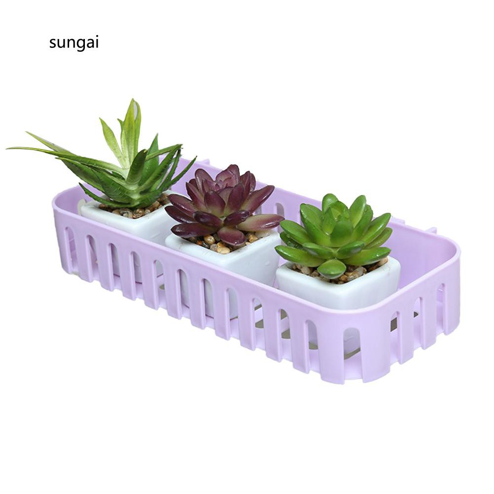 Khay để đồ treo tường đa năng bằng nhựa kích thước 26cm x 11cm x 4.5cm tiện dụng | BigBuy360 - bigbuy360.vn