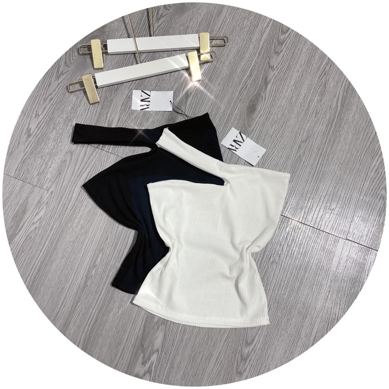 áo ống xẻ 1 dây - hình thật - carotshop