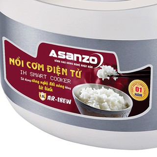 Nồi cơm điện Asanzo AR-18EW 1.8L