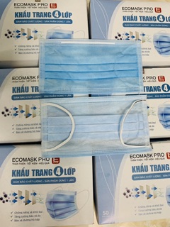 Set 4 hộp ( 200 cái )  KT Eco Mask Pro