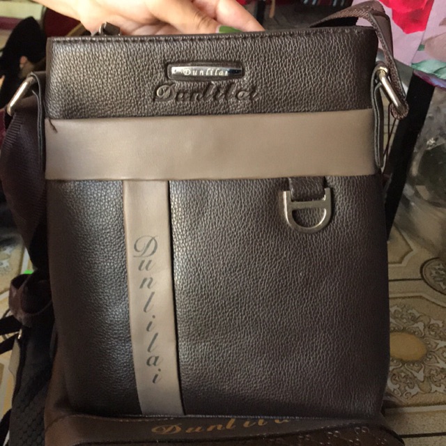 Túi da đeo chéo nam