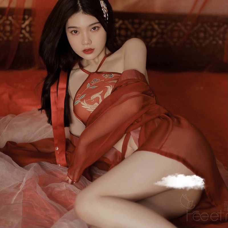 FM7983 Yếm Choàng Cổ Phong Trung Hoa Gợi Cảm Quyến Rũ - Sexy Cosplay @lingerie.sm.toys | BigBuy360 - bigbuy360.vn