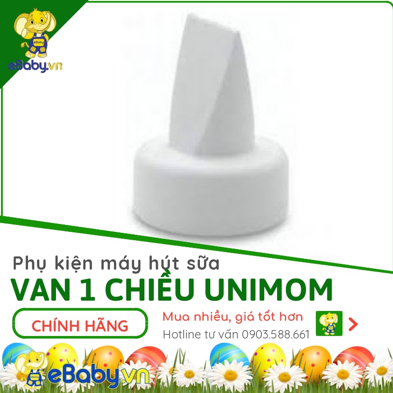 Phụ kiện trọn bộ Unimom có đệm massage (tặng kèm núm