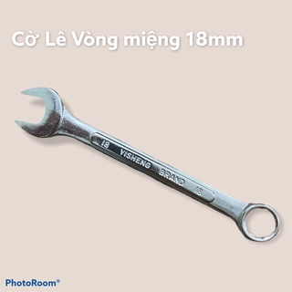 Cờ lê vòng miệng 18mm 2 đầu