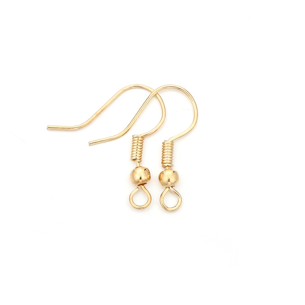 Set 200 móc khuyên tai St.kunkka kích thước 18mm tự làm đồ trang sức tiện dụng