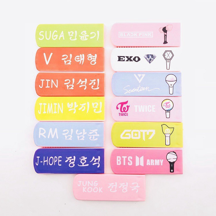 Lược gấp hình biểu tượng nhóm nhạc KPOP BTS EXO / seventeen / blackpink | BigBuy360 - bigbuy360.vn