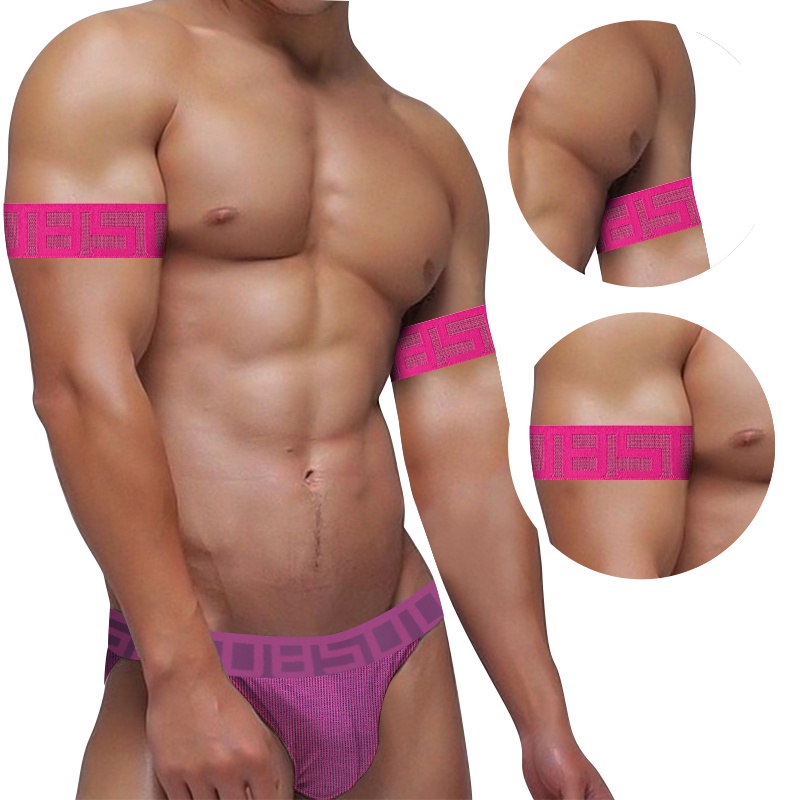 ORLVS Đai nylon đeo cánh tay co giãn thoải mái thời trang cho nam BSBH2