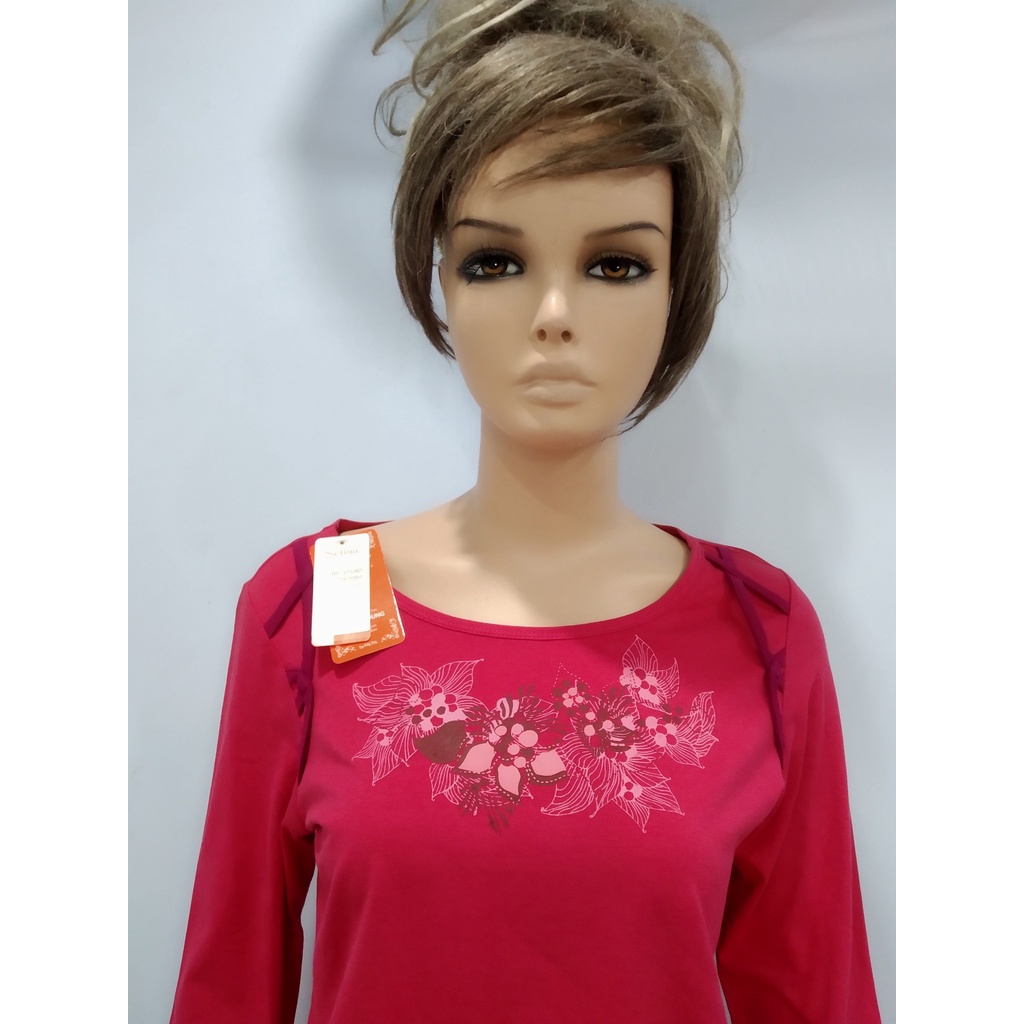 Bộ quần áo nữ mặc nhà Cotton Selina quần dài áo dài 916005 | BigBuy360 - bigbuy360.vn