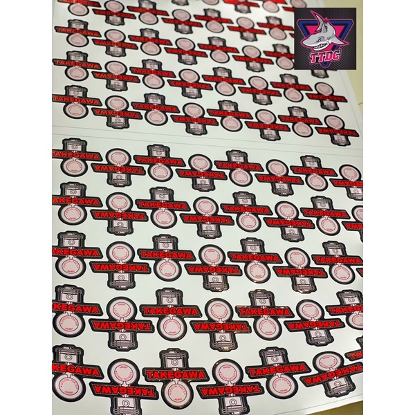 Tem Logo Sticker Takegawa Special Part
