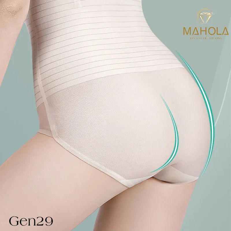 Quần gen bụng tàng hình siết eo mỏng nhẹ mát thoáng giảm mỡ sâu tạo vòng eo kiến