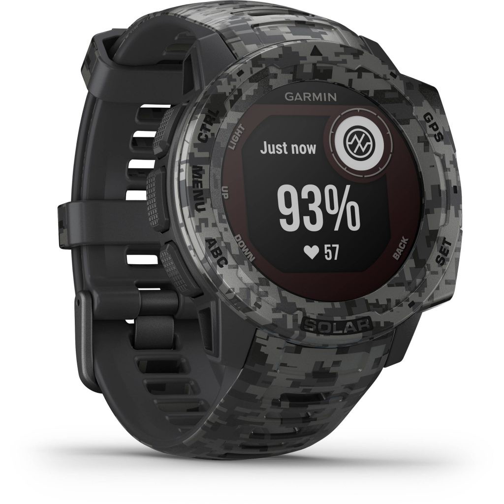 Đồng hồ Garmin Instinct Solar (nhiều phiên bản màu) - hàng chính hãng (BH 12 tháng)