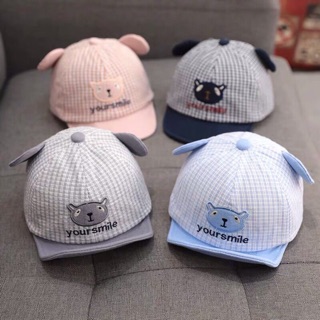 Mũ lưỡi mềm cho bé 3m-12m