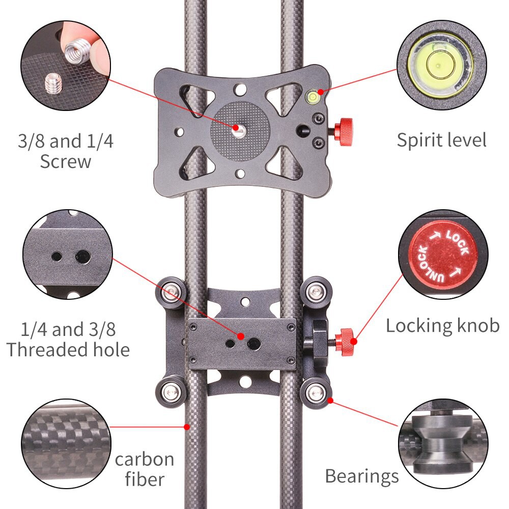 SLIDER CARBON MINI 42CM