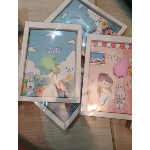 Sổ Squishy có hộp và thay giấy được (shop xin phép giao mẫu ngẫu nhiên)
