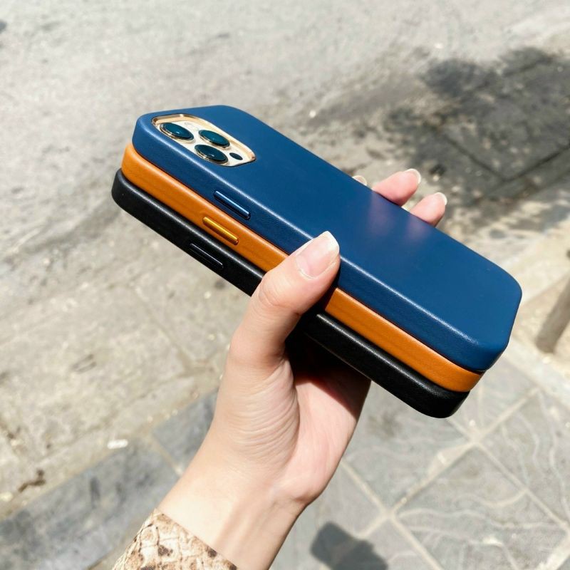 Ốp lưng da Iphone 12 pro /12 promax cao cấp hiệu Mutural chính ãng