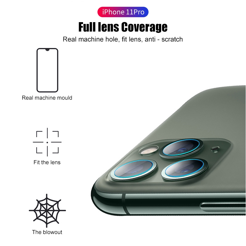 Kính Cường Lực TBTIC Bảo Vệ Camera 2.5d Cho Iphone 11 Pro Max