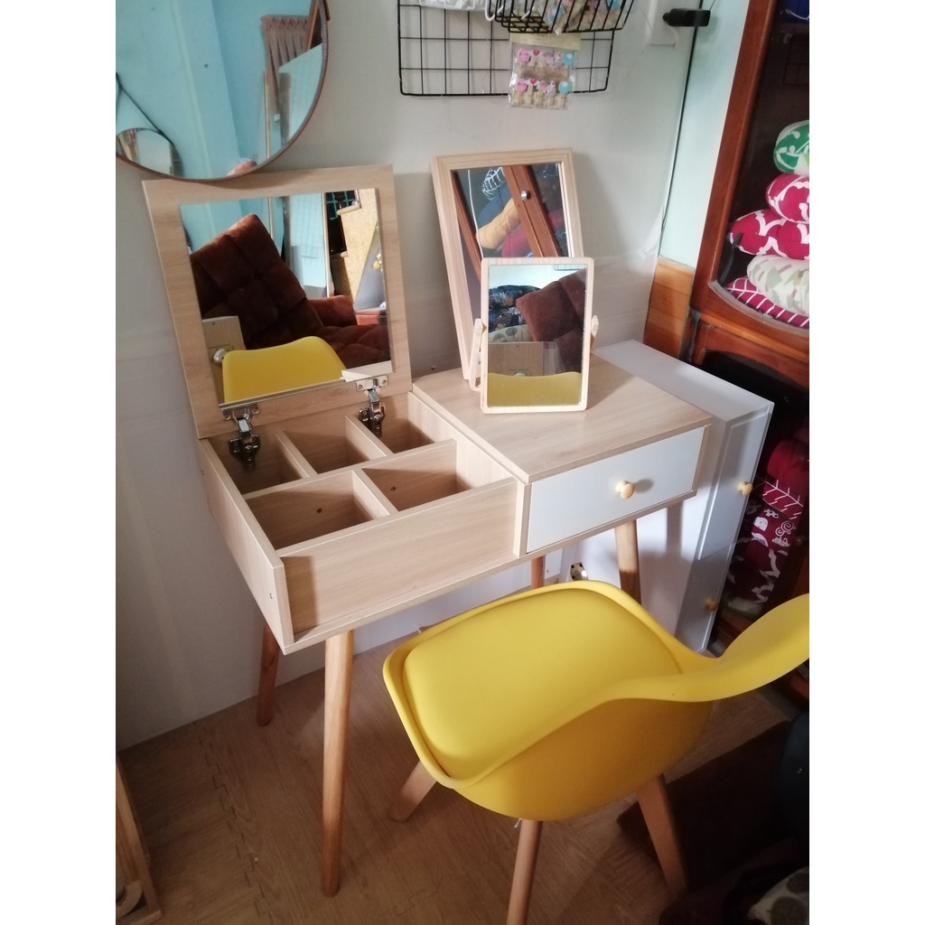 Bàn trang điểm gương lật cao cấp