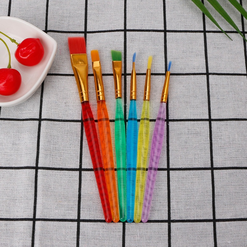 Set 6 Cọ Vẽ Tranh Nghệ Thuật Cho Bé