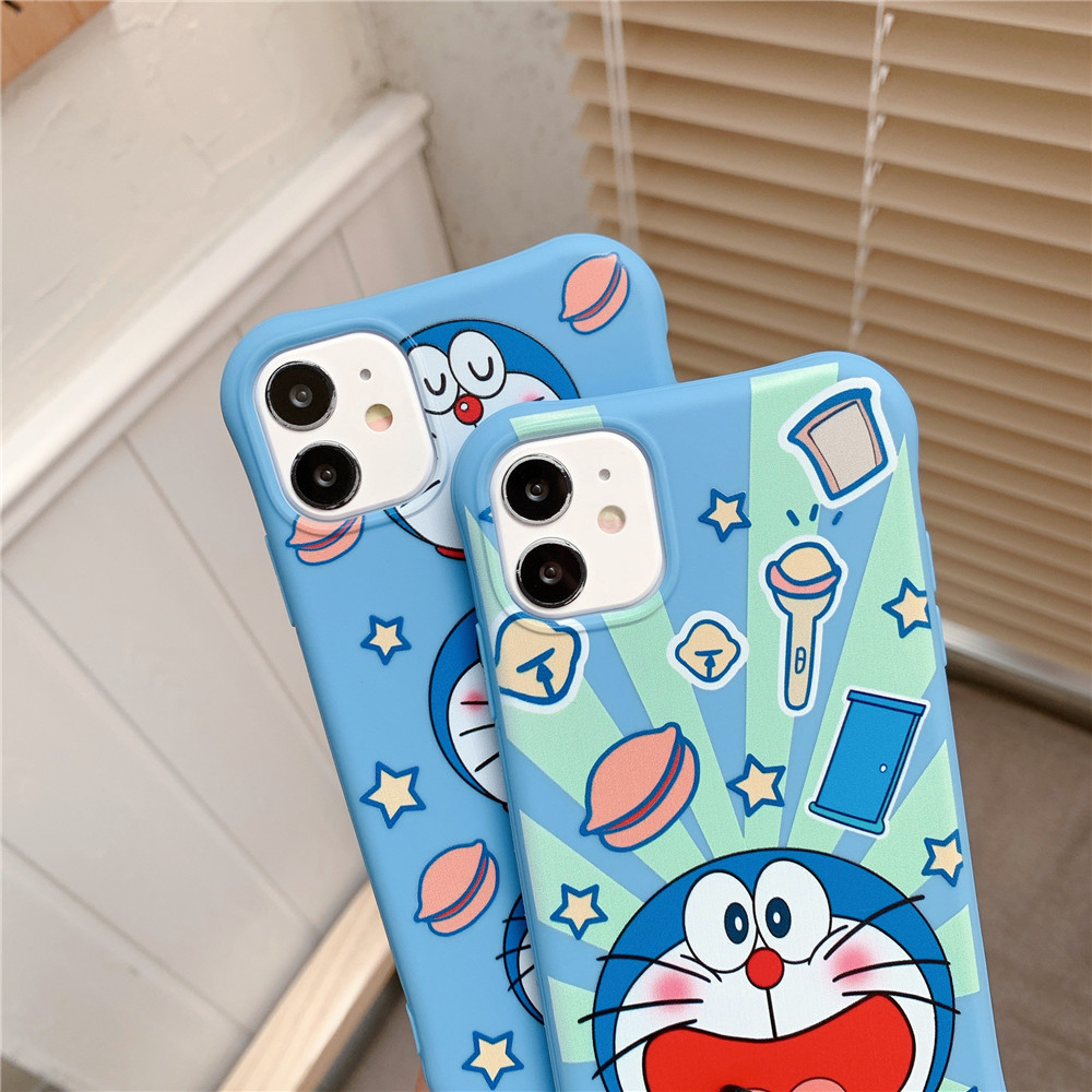 Hoạt Hình Ốp Điện Thoại Silicon Mềm Chống Rơi Hình Doraemon Cho Iphone 12 Mini 12 11 Pro Max X Xr Xs Max 6 7 8 Plus Se2 | BigBuy360 - bigbuy360.vn