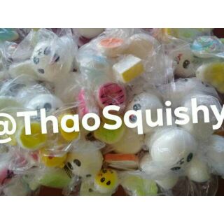 Squishy mini , [chọn mẫu ib shop lấy đúng] kèm bao bì và móc khóa