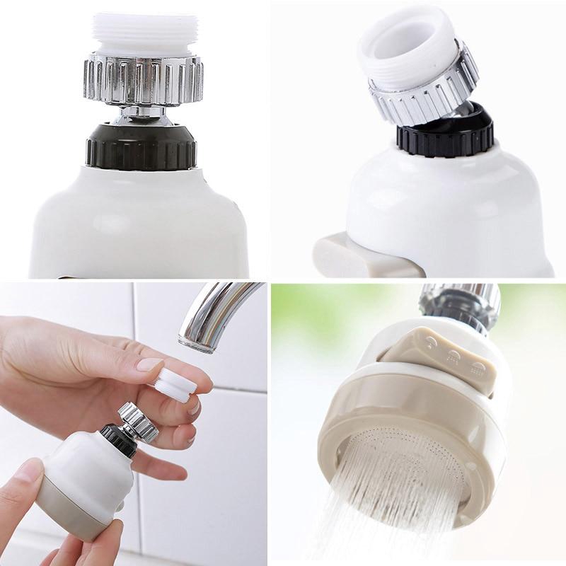 Đầu Nối Vòi Nước 3 Chế Độ Tiện Lợi
