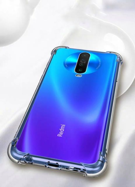 Ốp lưng Redmi K30 / K30 5G / K40 / K40 Gaming / K50 Gaming / K50 trong suốt Lồi 4 Góc hạn chế ố vàng siêu chống sốc