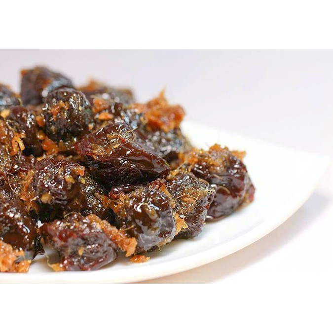 1kg Ô mai mận dẻo khía xào gừng đặc sản Hà Nội