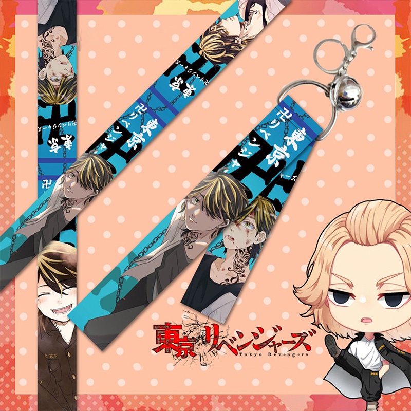 Tmdbyx Móc Khóa Gắn Dây Ruy Băng Anime Revengers Sano Manjirou Hanagaki Takemichi Tachibana Kawata