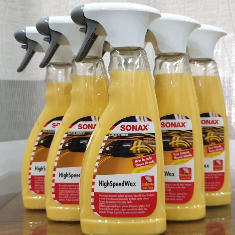 Chai Xịt Sonax HighSpeedWax 500ml